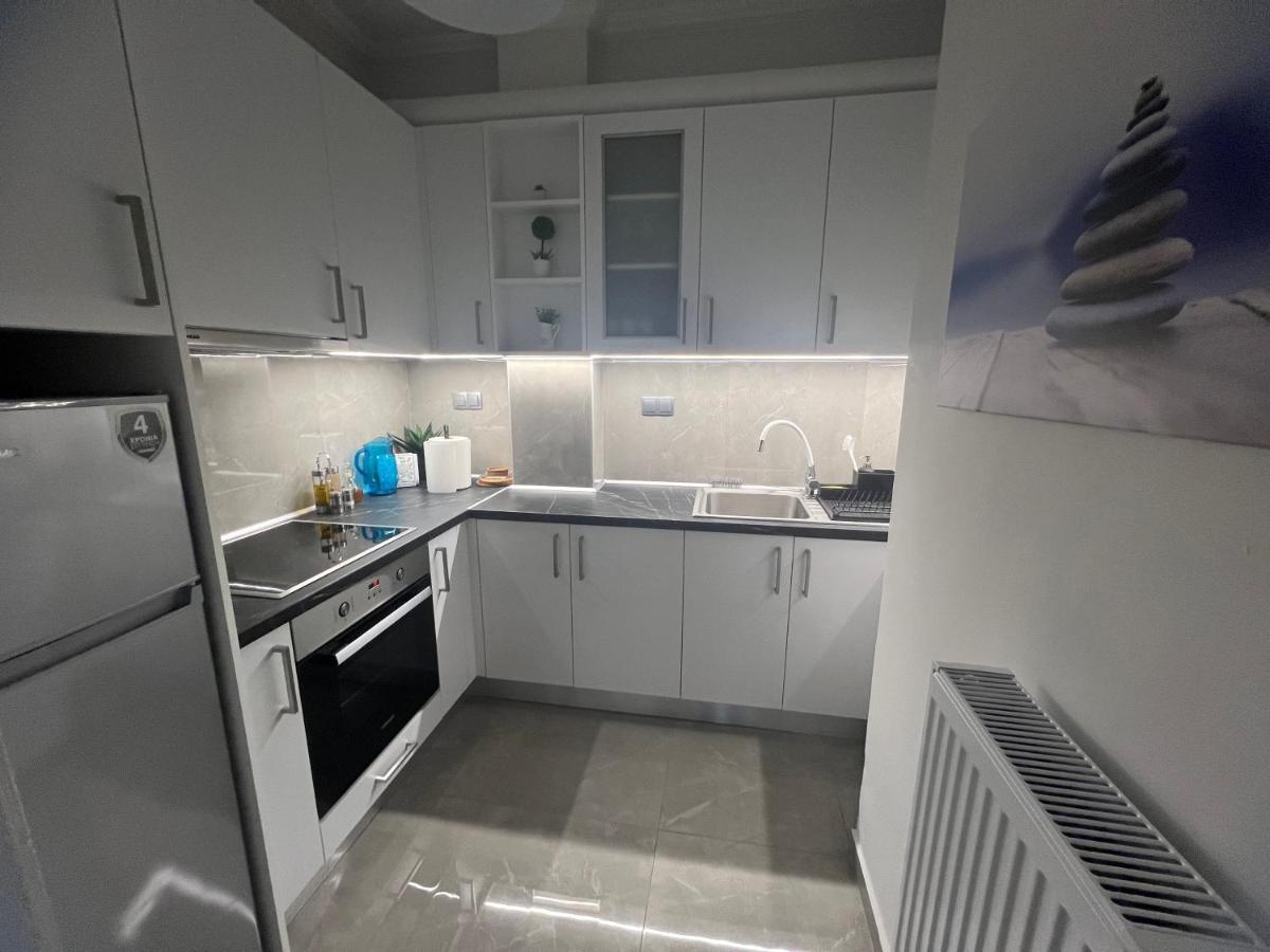 Serres City Center Modern Apartment Luaran gambar